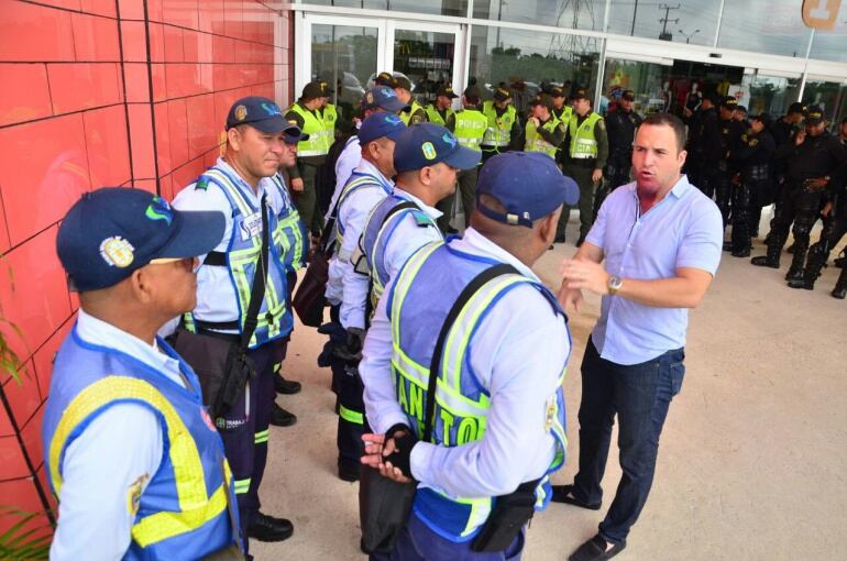 Emilio Sanchez, Director de Tránsito de Soledad / @SoledadTransito