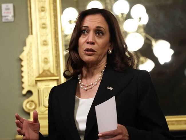 Kamala Harris viaja a Indiana para abogar por la legalización del aborto Foto: Getty