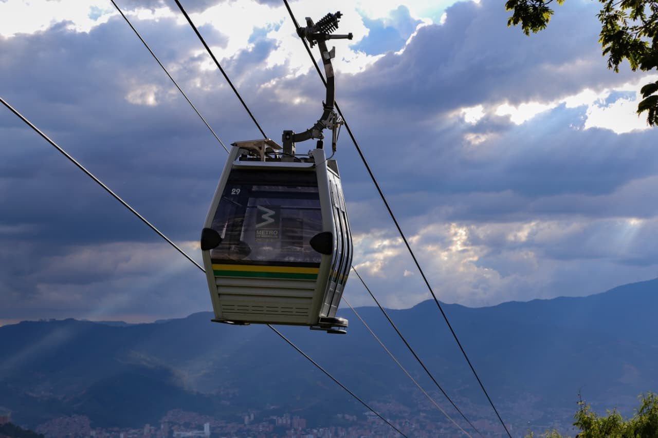 Metrocable de Medellín- foto Alcaldía