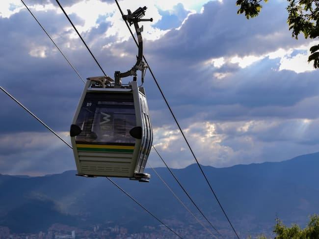 Metrocable de Medellín- foto Alcaldía