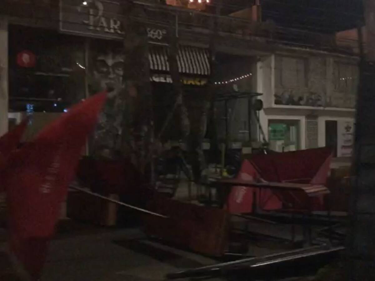 El Parque del Perro, víctima del vandalismo de la jornada de protestas