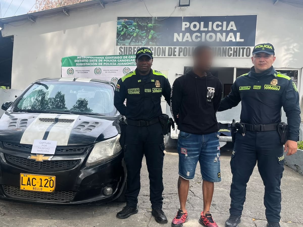 Capturado en Cali hombre que hirió a dos agentes de tránsito tras huir cuatro veces de un control