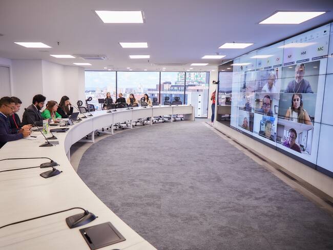 Reunión de defensores de Iberoamérica. Foto Cortesía.
