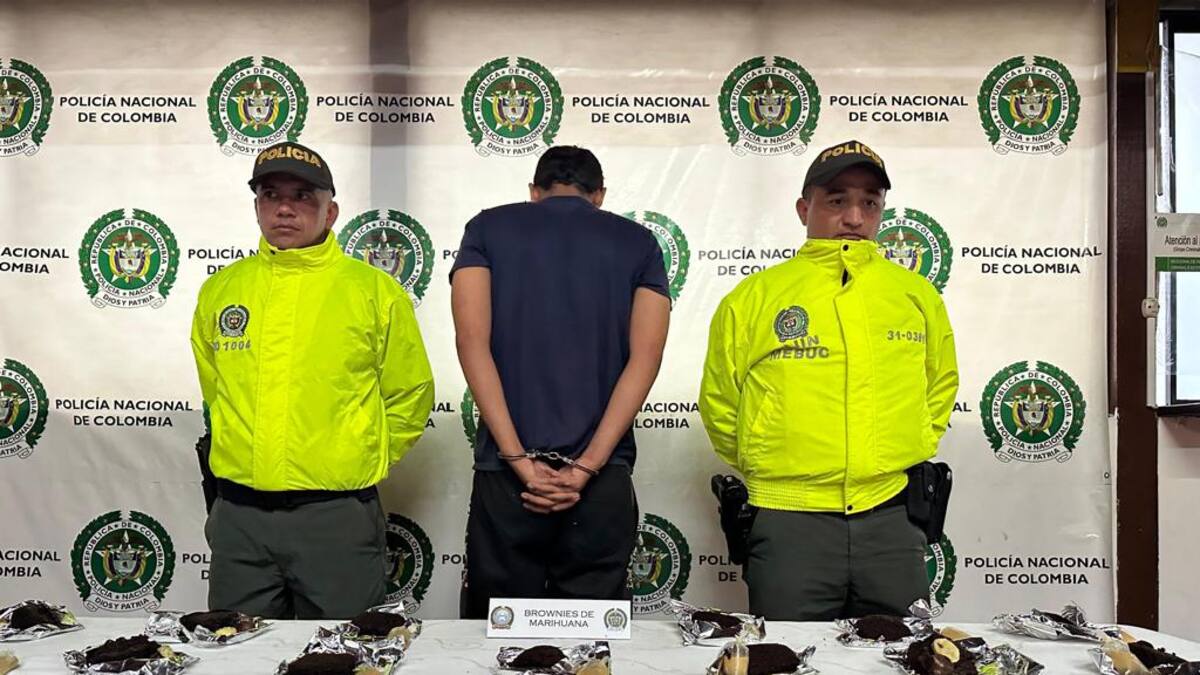 Dejan en libertad a hombre que vendía ‘happy brownies’ a estudiantes de Floridablanca