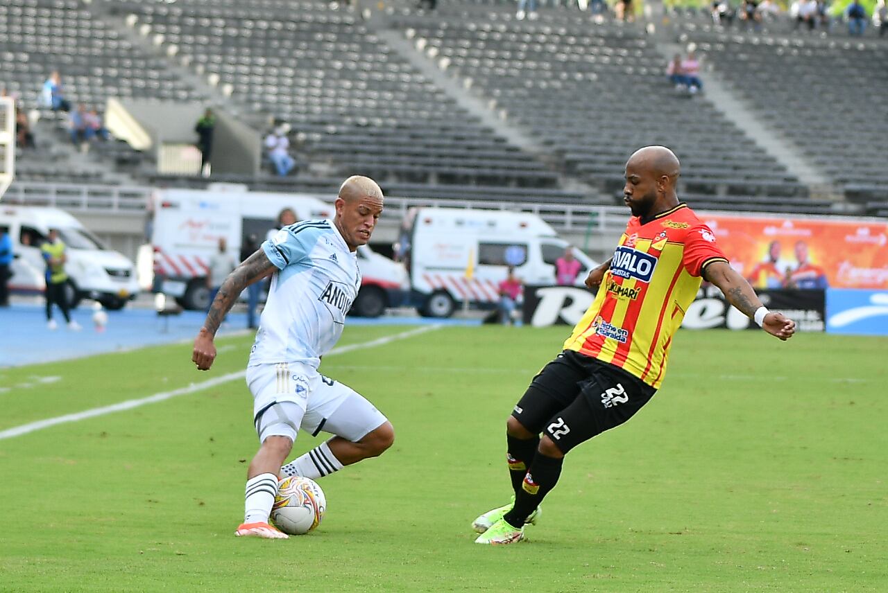 Millonarios derrotó al Pereira en la penúltima fecha del Todos Contra Todos. (Colprensa - Juan Sebastián Henao)