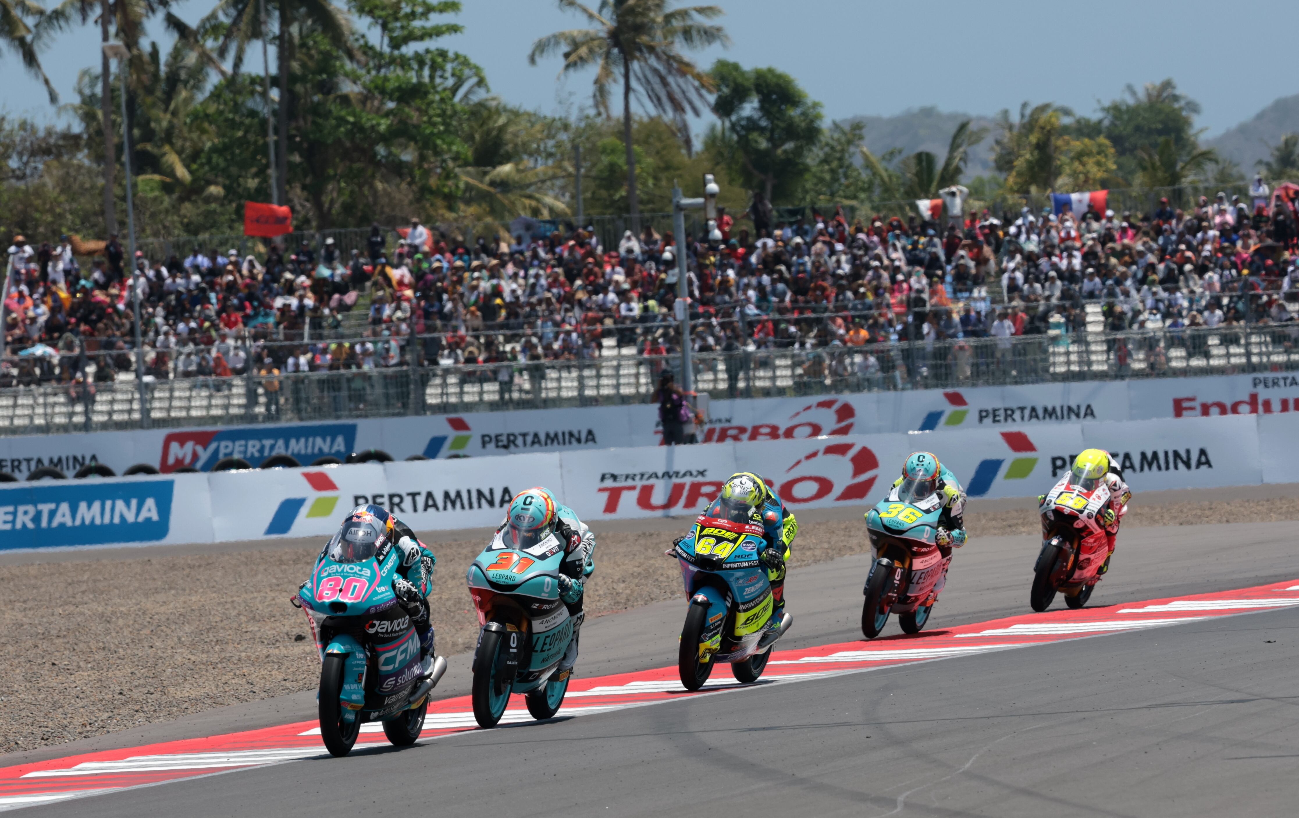 David Alonso durante el Gran Premio de Indonesia. (Motociclismo, Ciclismo) EFE/EPA/ADI WEDA