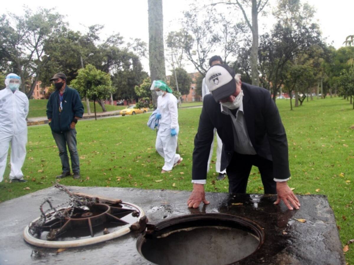 Después de 13 años un hombre deja de vivir en una alcantarilla