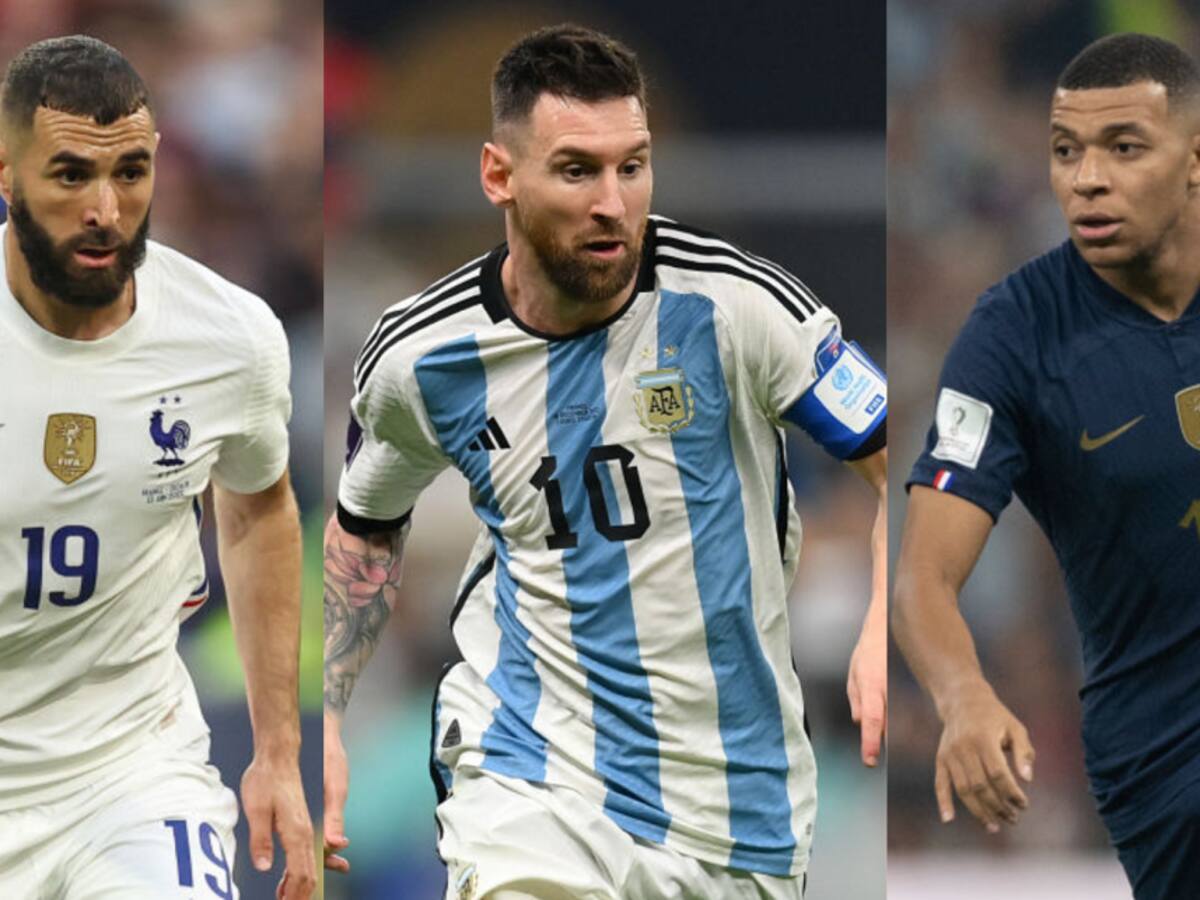 Benzema, Messi y Mbappé, finalistas al Mejor Jugador de la FIFA