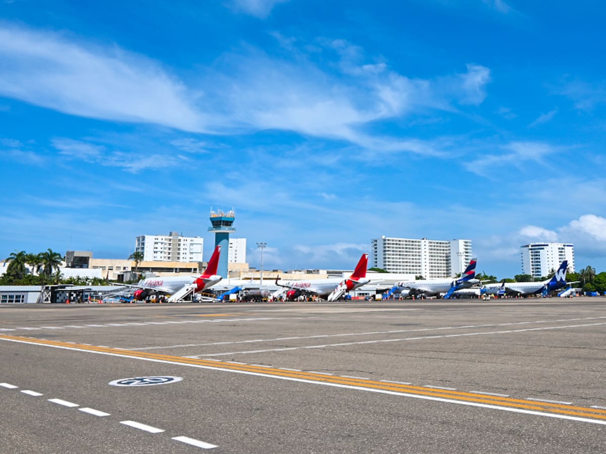 Aeropuerto de Cartagena ha movilizado cerca de seis millones de pasajeros este año