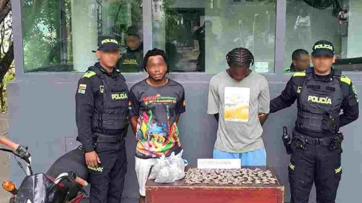 Caen ‘El Omar’ y ‘El José’, encargados de la distribución de estupefacientes en Nelson Mandela