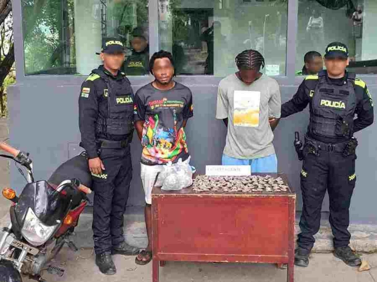 Caen ‘El Omar’ y ‘El José’, encargados de la distribución de estupefacientes en Nelson Mandela