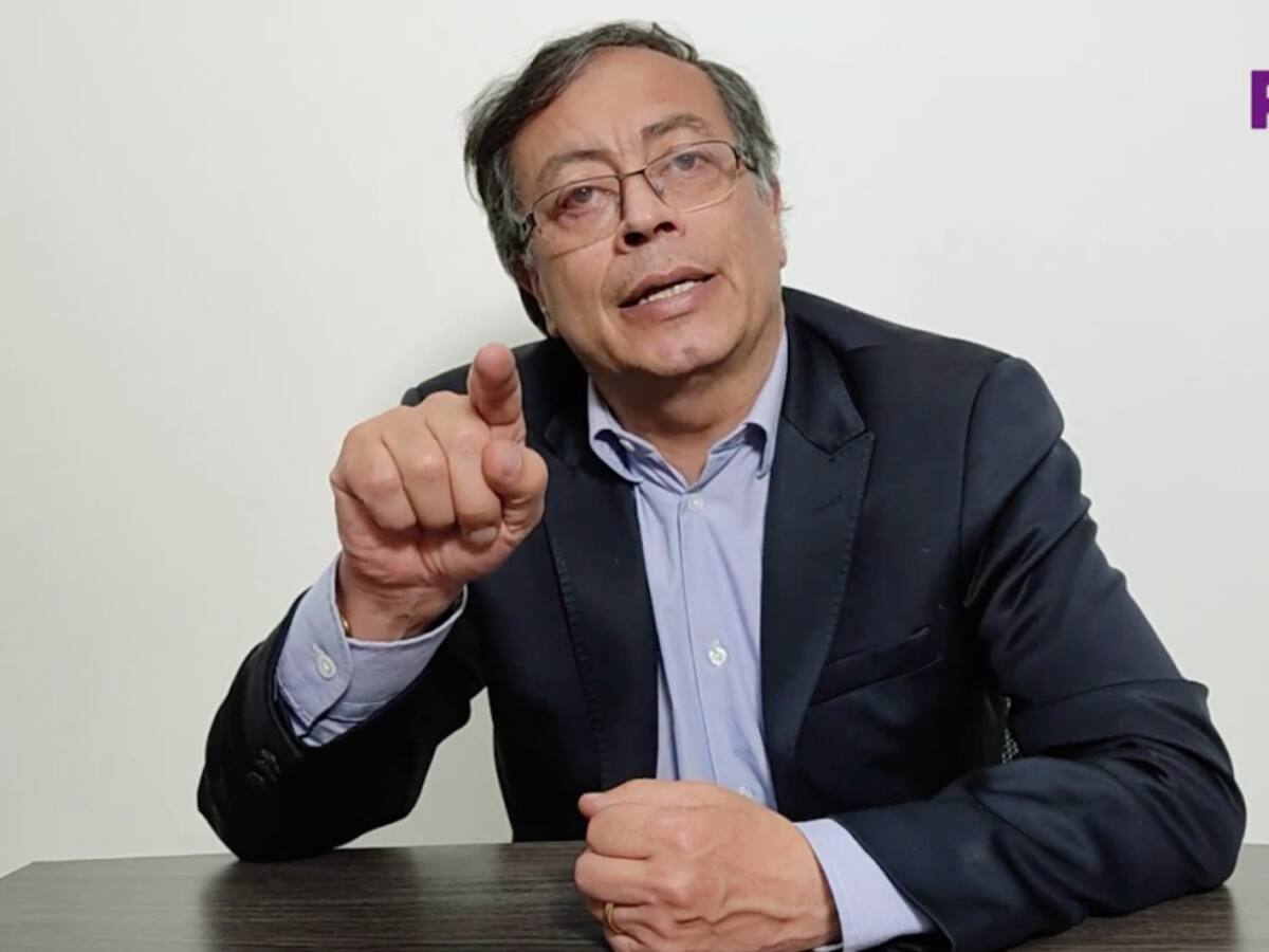 Quieren confrontar a la gente con la Policía: Petro sobre movilizaciones