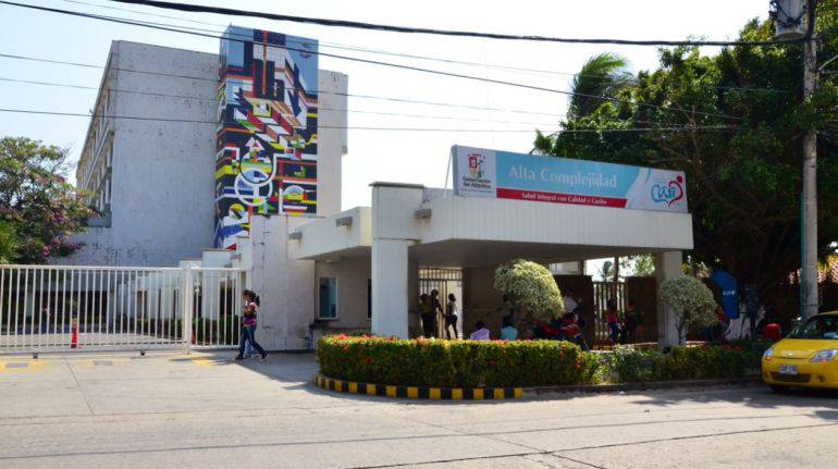 Hospital Cari, donde es atendida la condenada Enilse López.