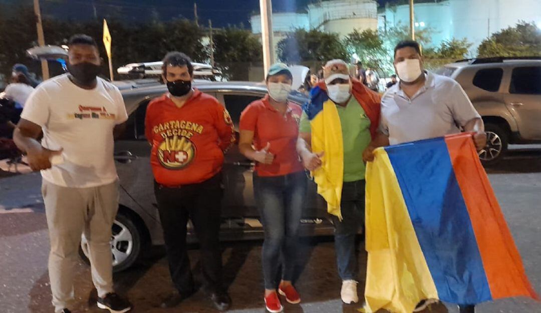 Promotores de la 'Platanotón'