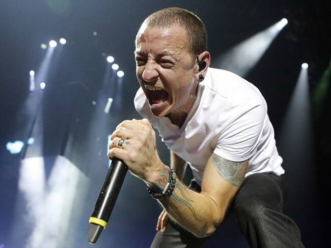 Linkin Park presenta su "Carpool Karaoke" con Chester Bennington. Foto: Getty Images