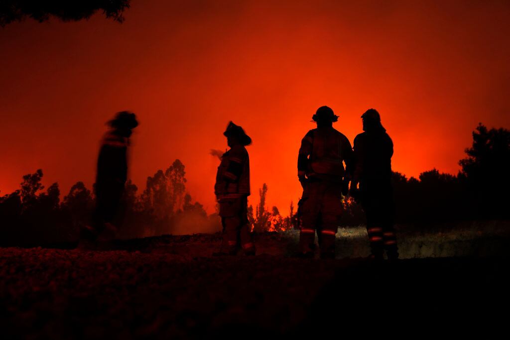 Incendios en Chile. Foto: Javier Torres / AFP via Getty Images