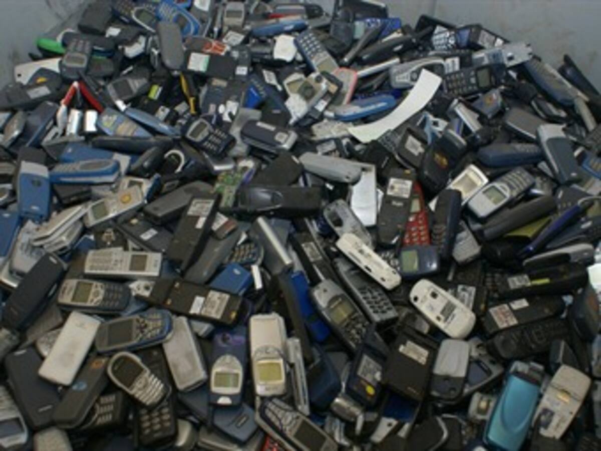 Residuos electrónicos son reutilizables