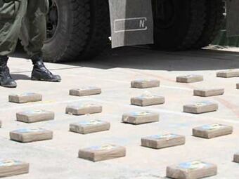 Incautación de cocaína. Foto: Colprensa.
