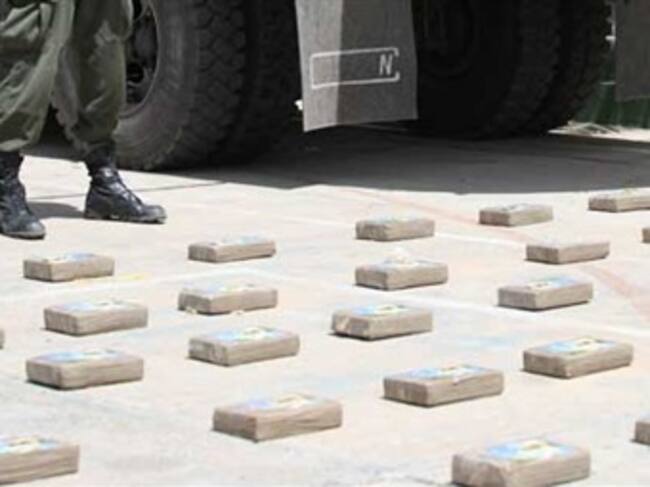 Incautación de cocaína. Foto: Colprensa.