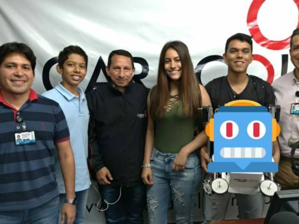 Jóvenes huilenses ganan medalla de plata en mundial de robótica