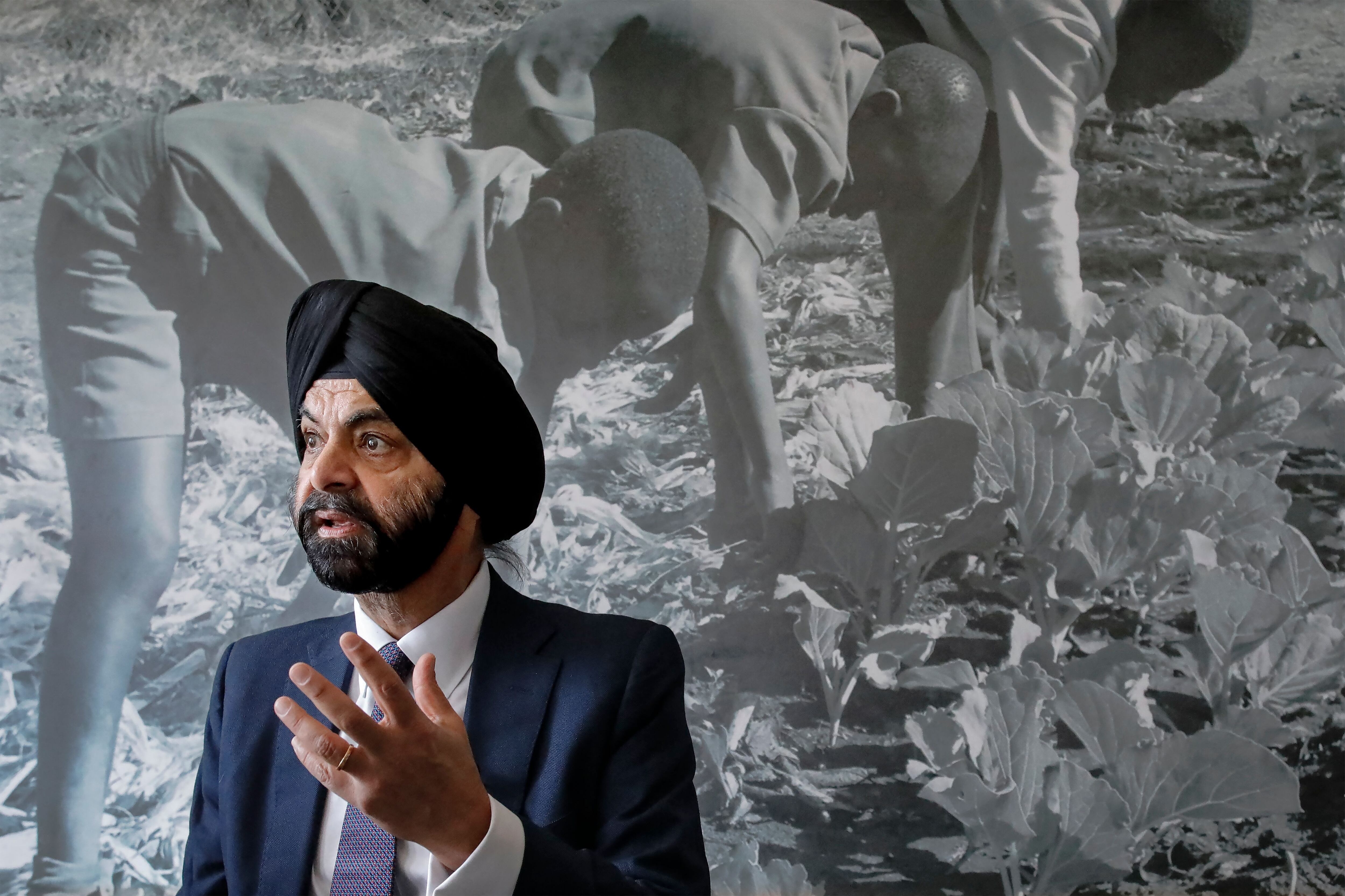 Ajay Banga, entrante presidente del Banco Mundial.
(Foto: TONY KARUMBA/AFP via Getty Images)