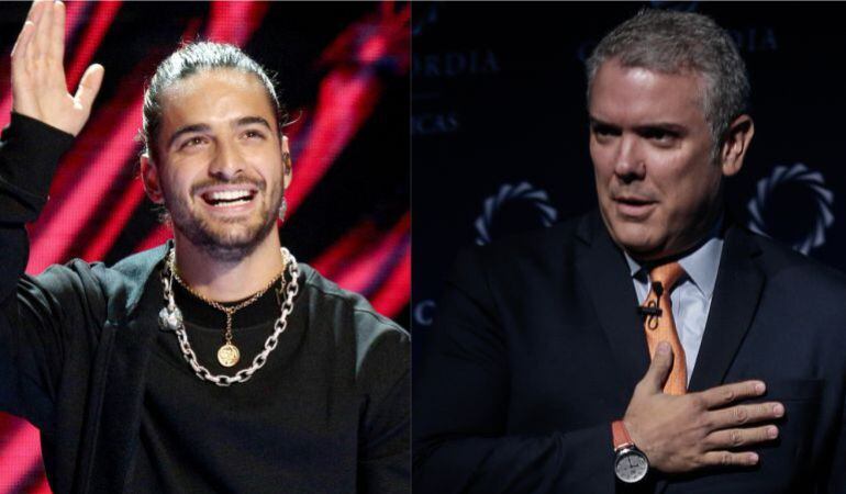 Le dan palo a Maluma por no saber quién es Iván Duque