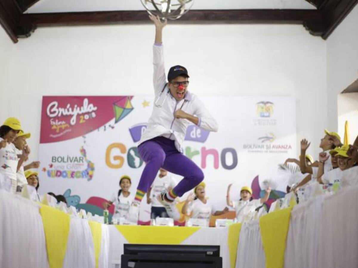 Gobernación de Bolívar celebra Día del Niño con “Consejito de Gobierno"