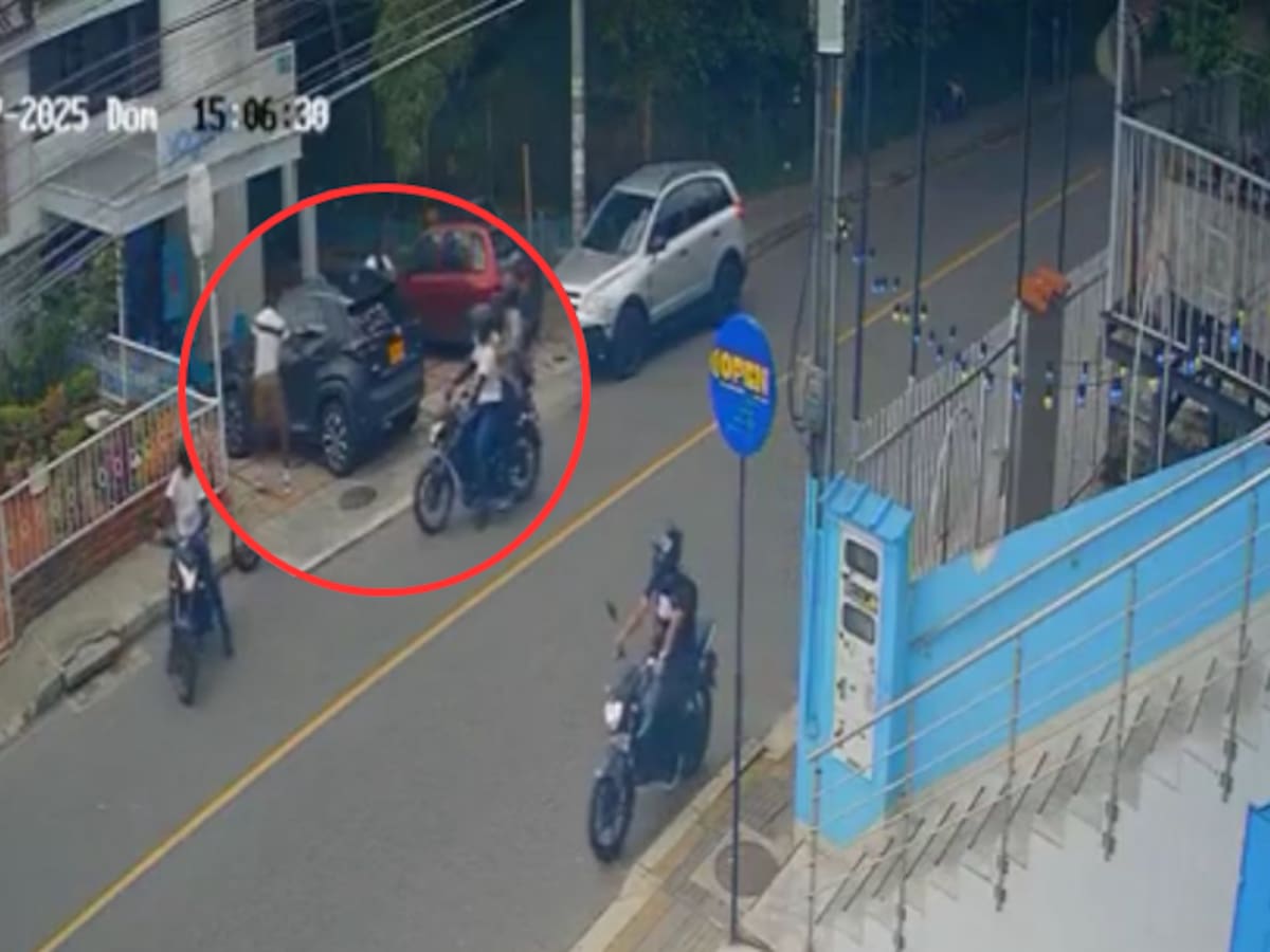 Jugador de Atlético Bucaramanga fue víctima de robo: Lo abordaron cuatro personas en tres motos