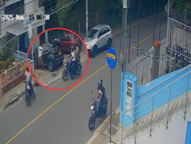 Jugador de Atlético Bucaramanga fue víctima de robo: Lo abordaron cuatro personas en tres motos