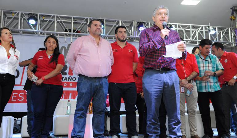 Ex presidente César Gaviria Trujillo en Manizales