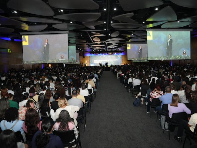 Rendición de cuentas 2025 en Plaza Mayor. Foto: Alcaldía de Medellín