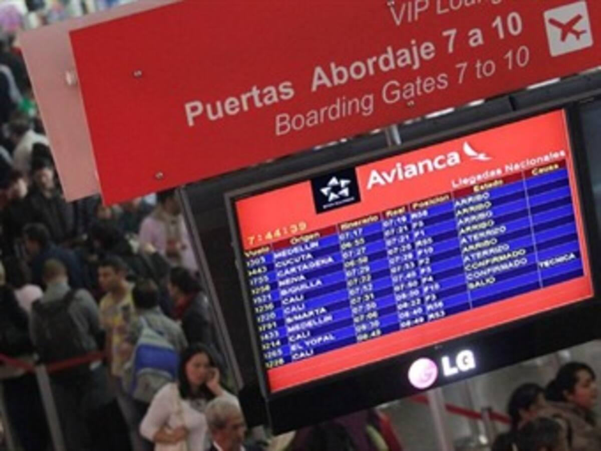 Avianca cancela 29 vuelos programados para este lunes