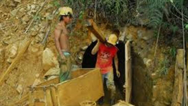 Despidos masivos en minas de Marmato, Caldas, por falta de explosivos