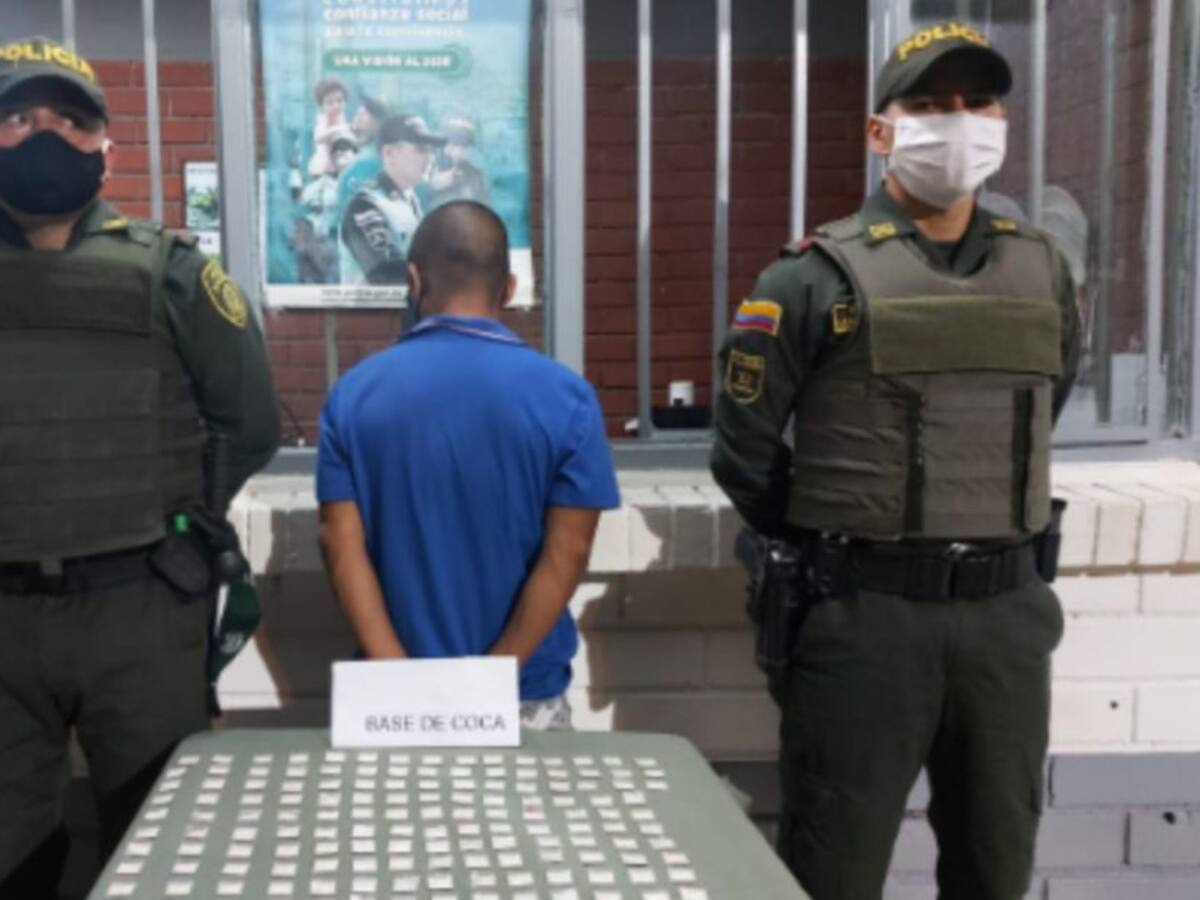 Una persona capturada y 200 dosis de base de coca incautadas en el Km 41