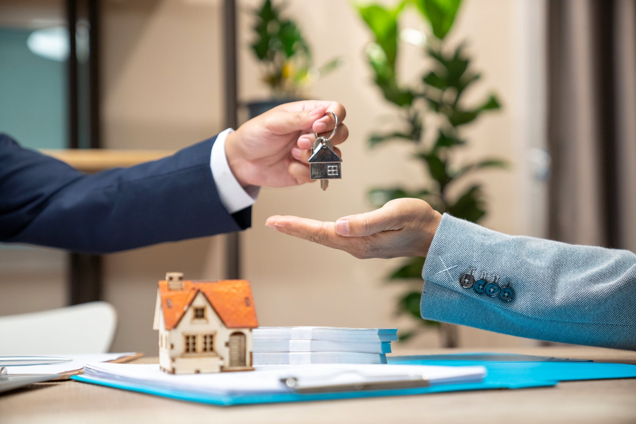 Imagen de referencia de la compra de una vivienda (Crédito: Getty Images)