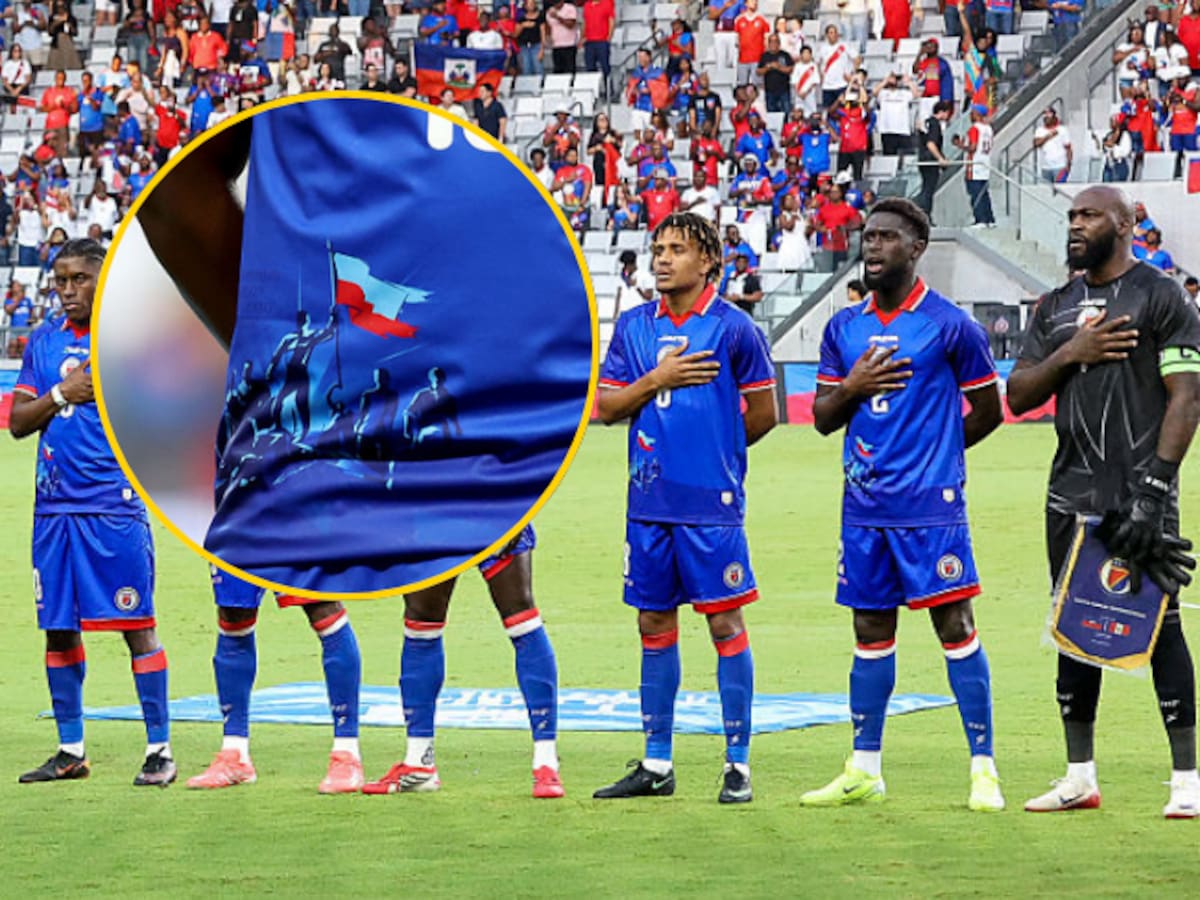 Mundial 2026: ¿Por qué FIFA pidió cambiar camiseta de Haití diseñada por la marca colombiana Saeta?