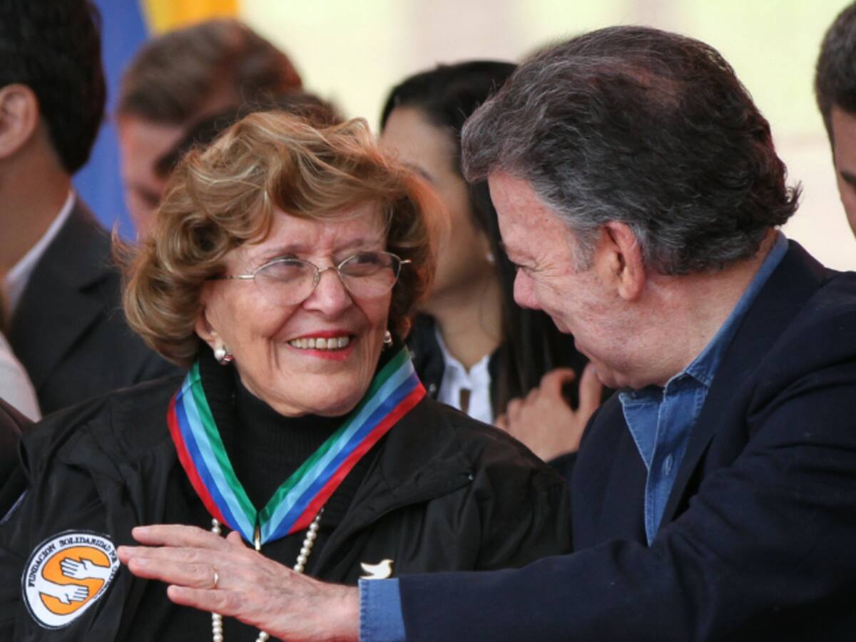 “Es un día muy triste”: expresidente Juan Manuel Santos tras la muerte de Nydia Quintero