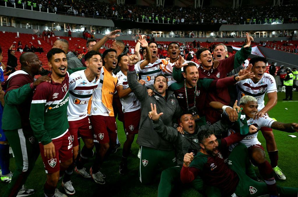 Fluminense clasifica a la final de la Copa Libertadores (Photo by MAURO PIMENTEL/AFP via Getty Images)