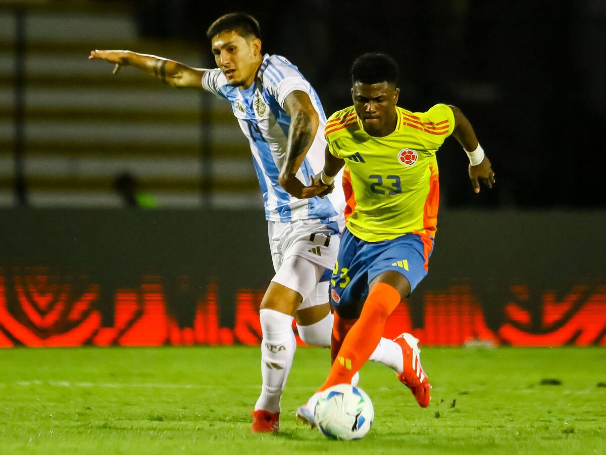 Colombia debuta en el Sudamericano Sub-20 con empate ante Argentina