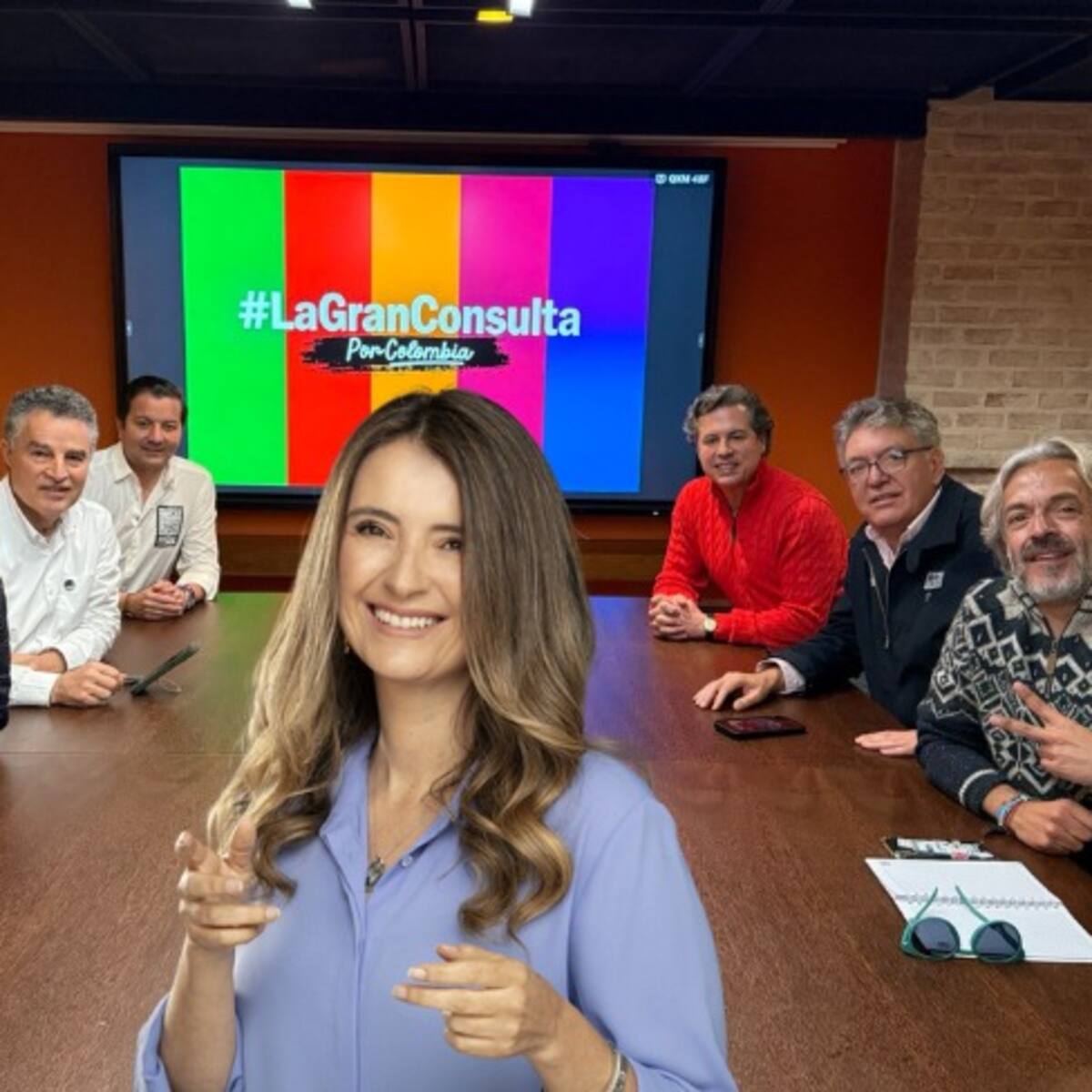 Paloma Valencia, candidata presidencial del CD, se suma a la “Gran consulta por Colombia”
