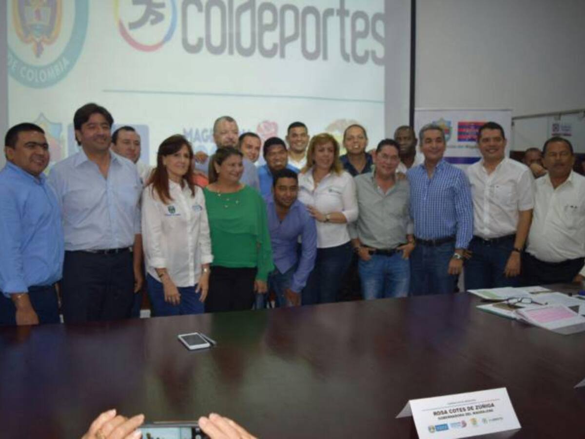 Más de $40 mil millones aseguró Coldeportes para municipios del Magdalena