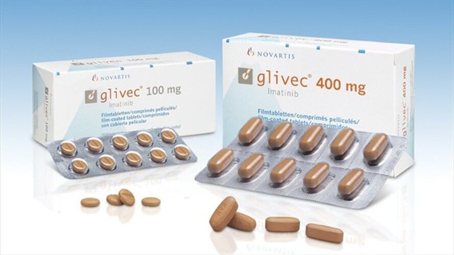 Medicamento contra el cáncer Imatinib-Glivec - Imagen de referencia.. Foto: Foto: http://netpharmacy.com.au/
