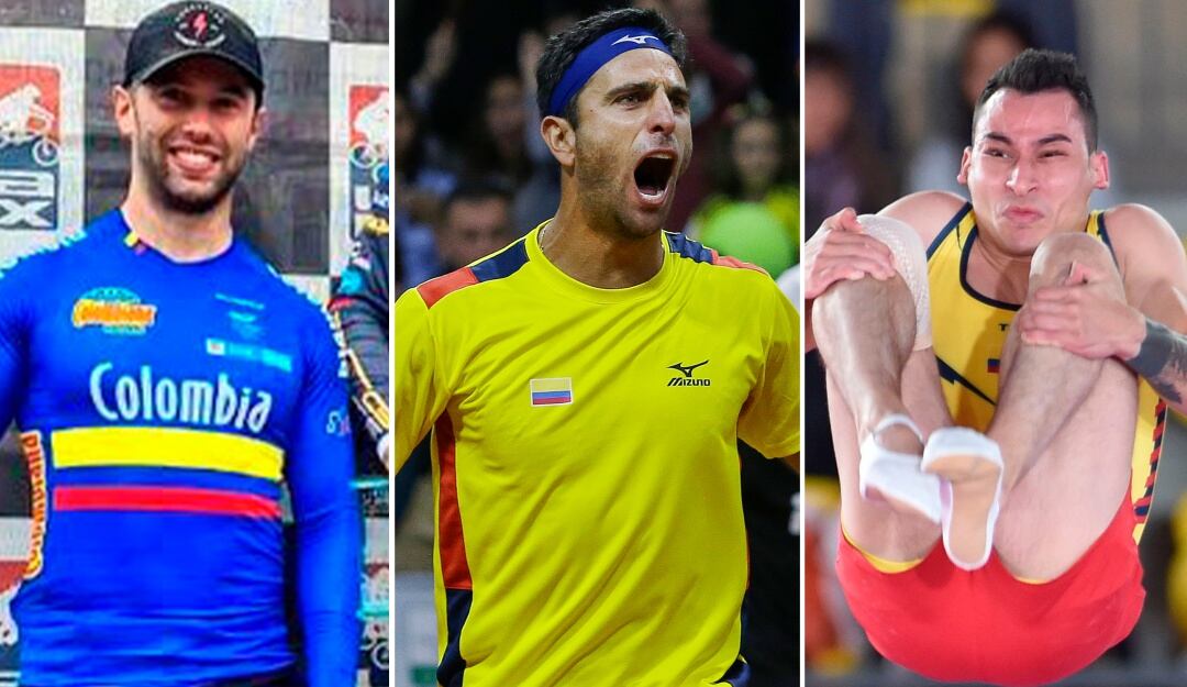 Vincent Pelluard, Robert Farah y Ángel Hernández