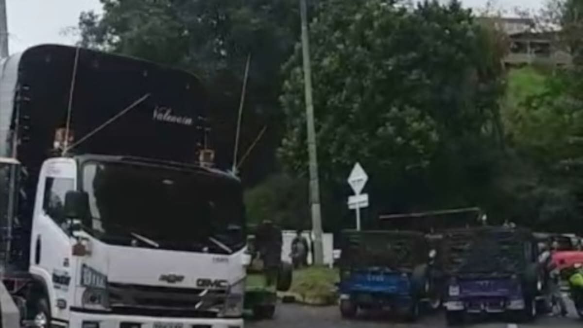 Más de 100 conductores de camperos en Anserma (Caldas) entraron a paro indefinido