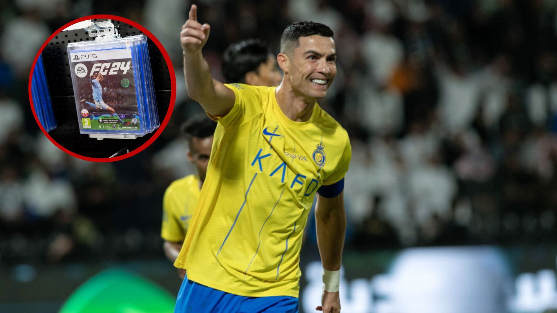 Cristiano Ronaldo, delantero portugués del Al-Nassr F. C / Getty Images