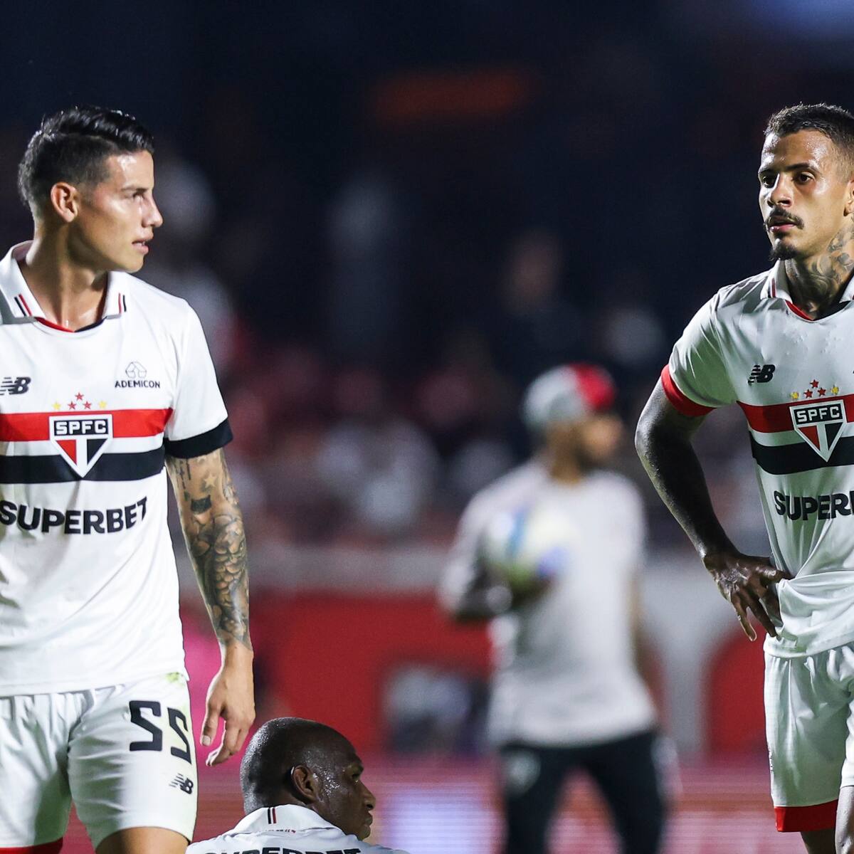 James Rodríguez regresa en el empate a cero entre Sao Paulo y Palmeiras