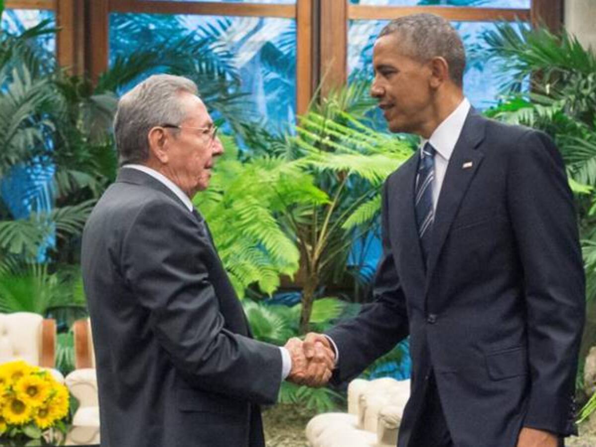 Esperamos que se logre la paz de Colombia: Obama y Castro