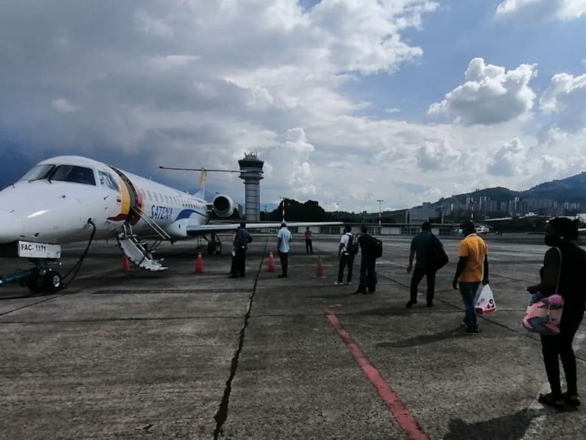 Aeropuerto Olaya Herrera movilizó a más de 30 mil pasajeros en septiembre
