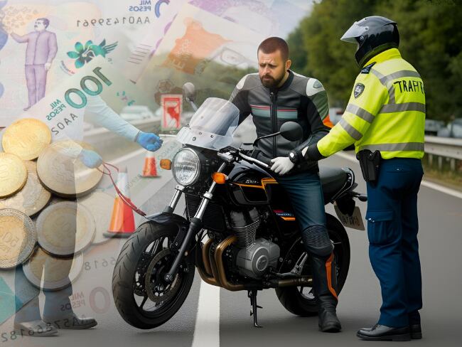 Miles de motociclistas en Colombia pagan más de $700.000 pesos por esta multa cada día