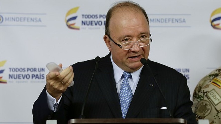 Luis Carlos Villegas, ministro de Defensa. Foto: Colprensa